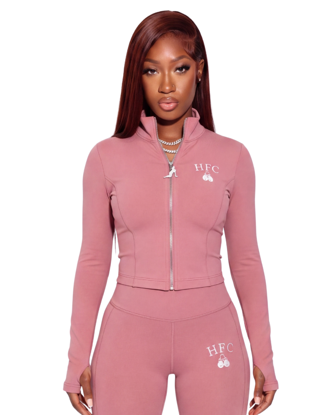 Power in Pink Jacket